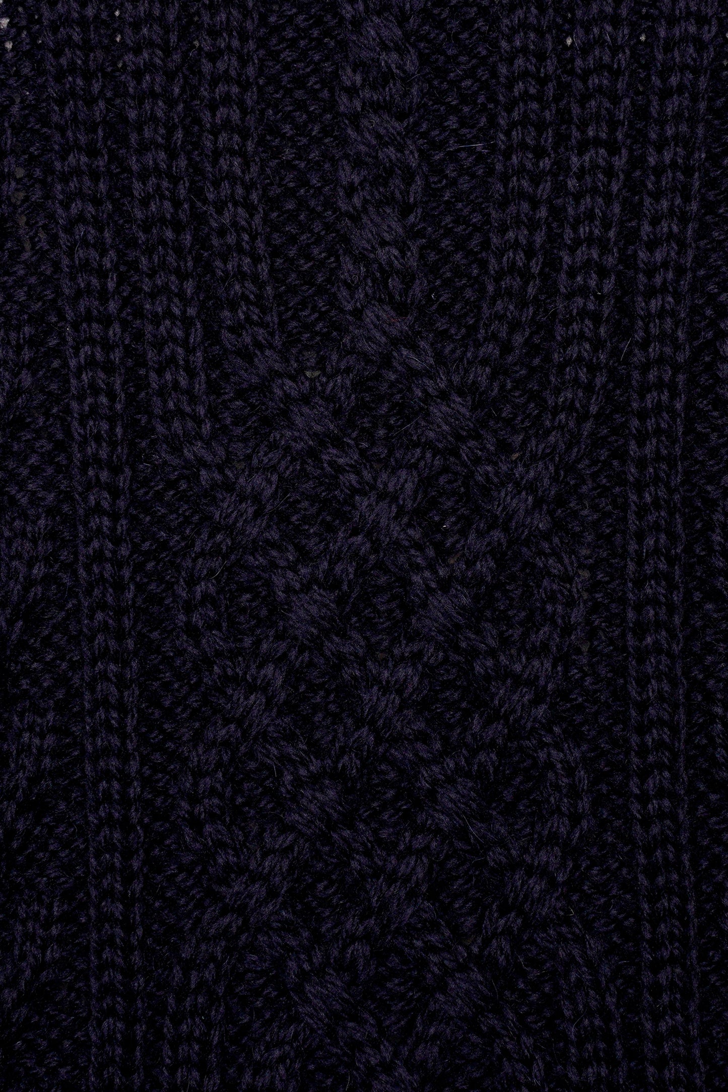 Dark Navy Aran Jumper