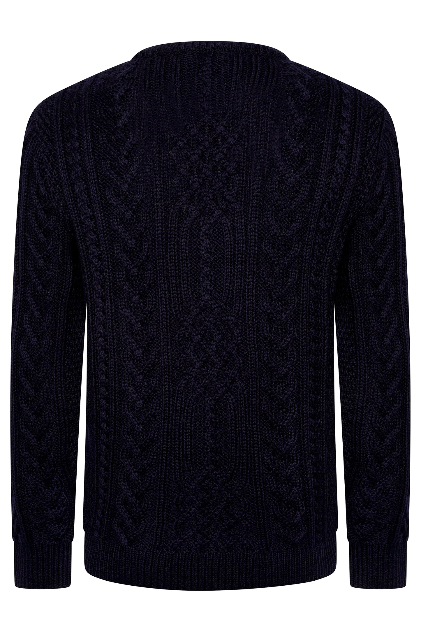 Dark Navy Aran Jumper