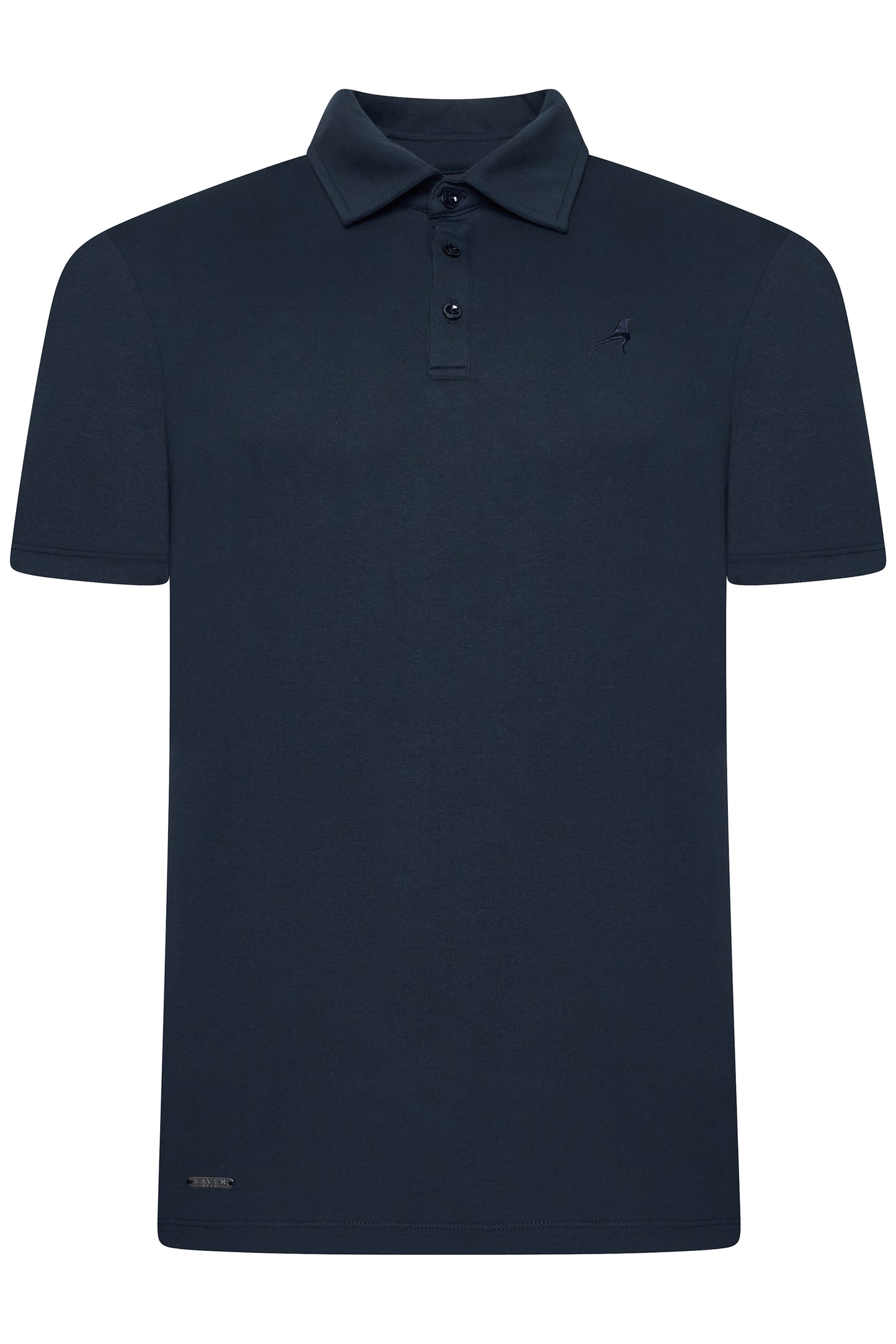 Navy blue polo shirt
