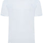Men's white t-shirt British-made with subtle embroidery and premium finish