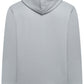 Men's Grey hoodie shown from the back on a white background