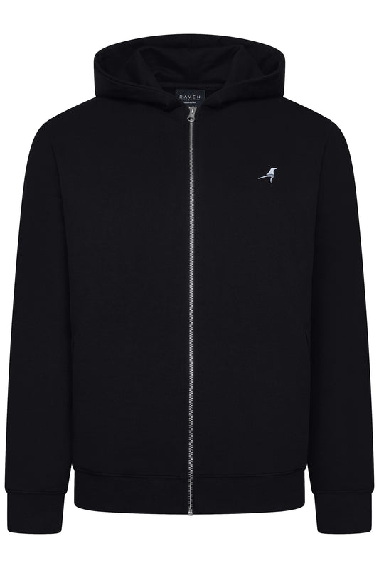 Black Zip Hoodie