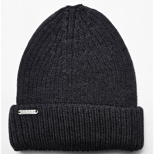 Charcoal Wool Hat