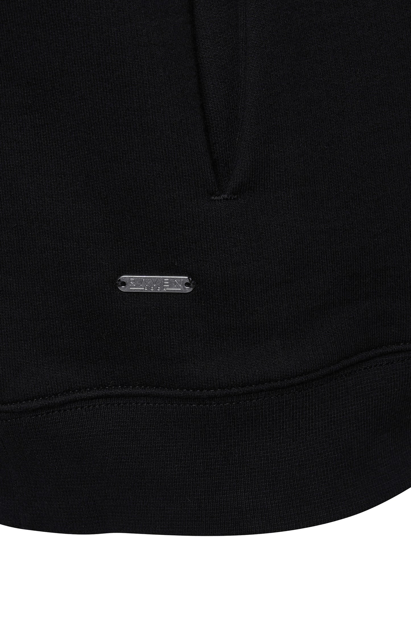 Black Zip Hoodie