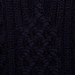 Dark Navy Aran Jumper