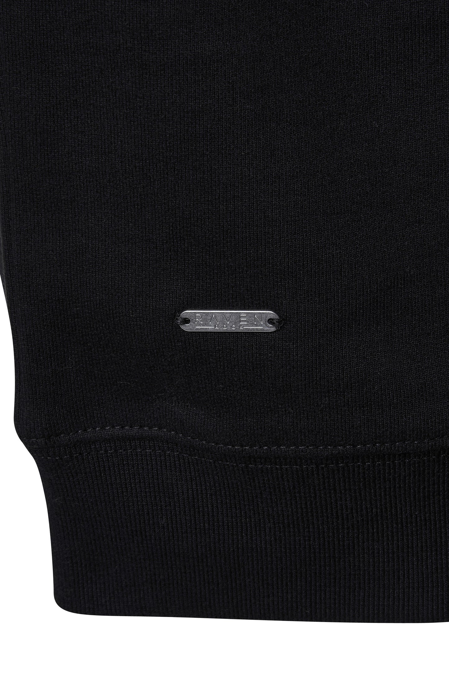 Embroidered Black Sweatshirt