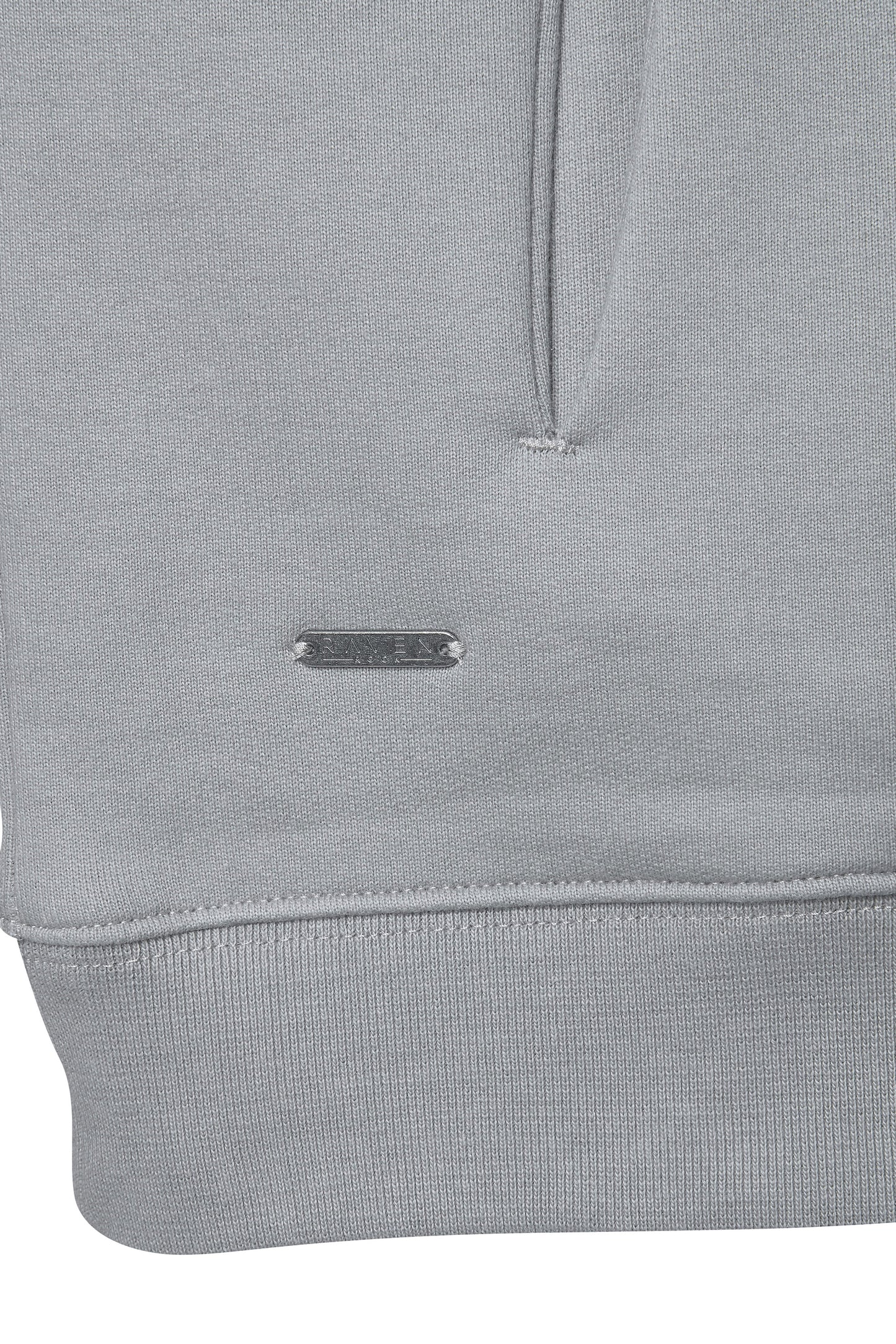 Grey Zip Hoodie