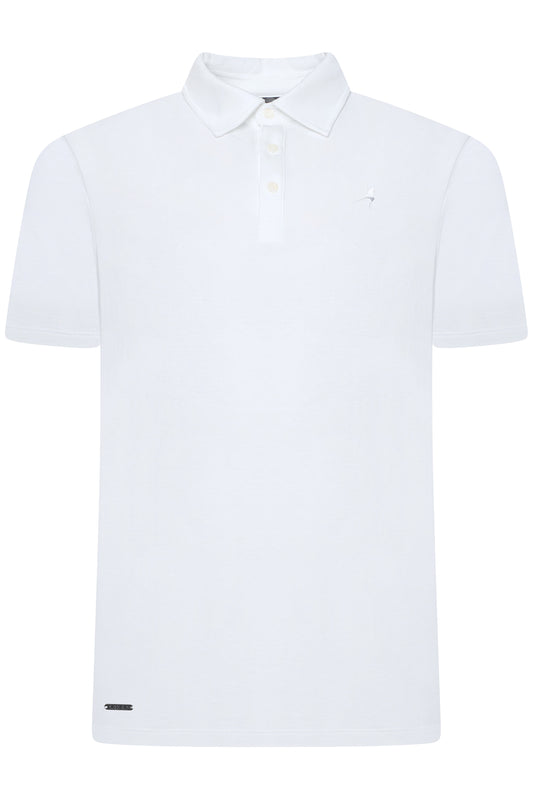 White jersey Polo