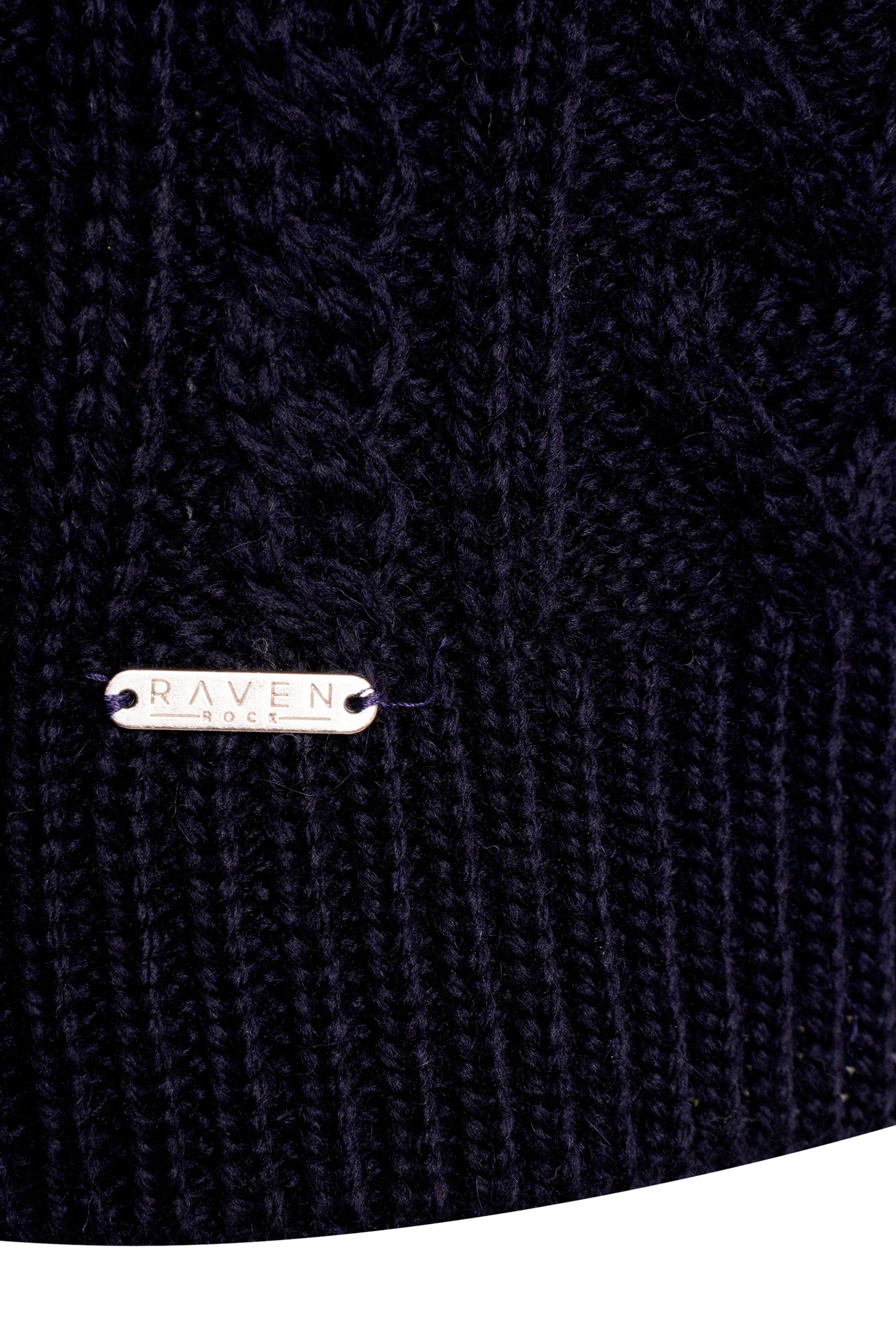 Dark Navy Aran Jumper