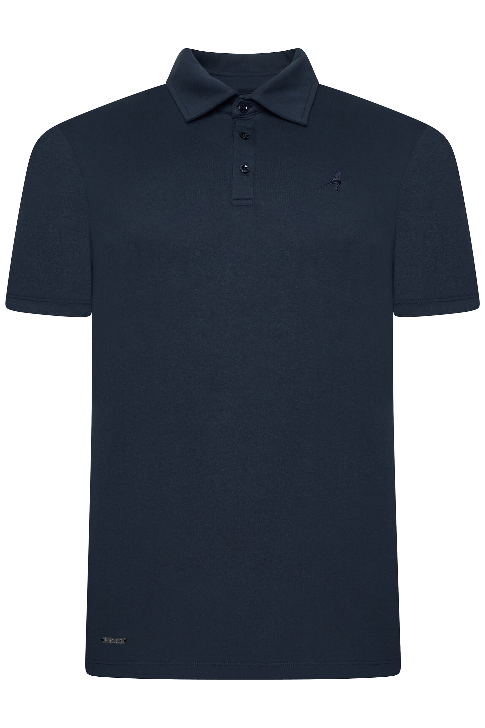 Navy blue polo shirt