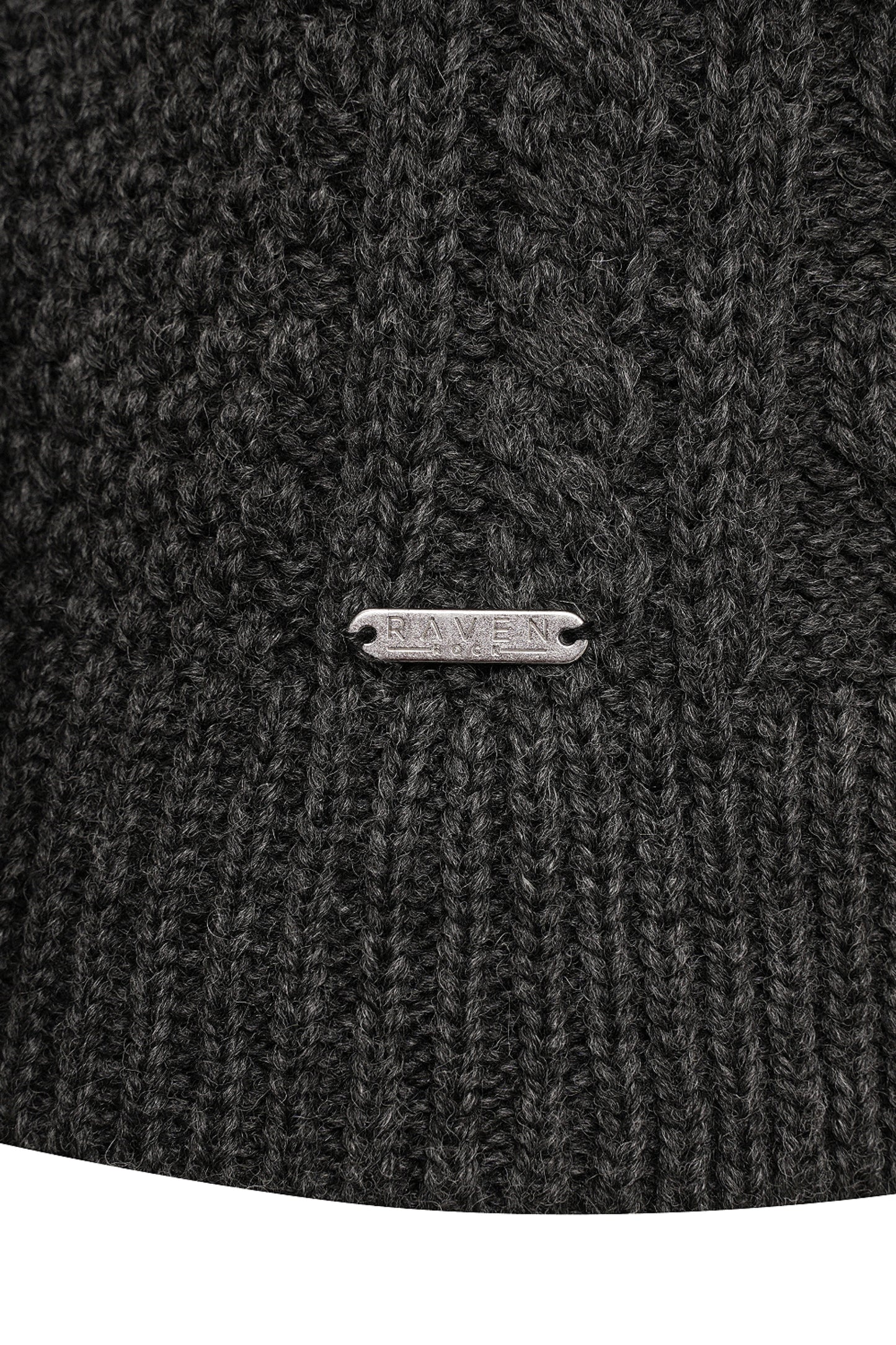 Grey Aran Jumper