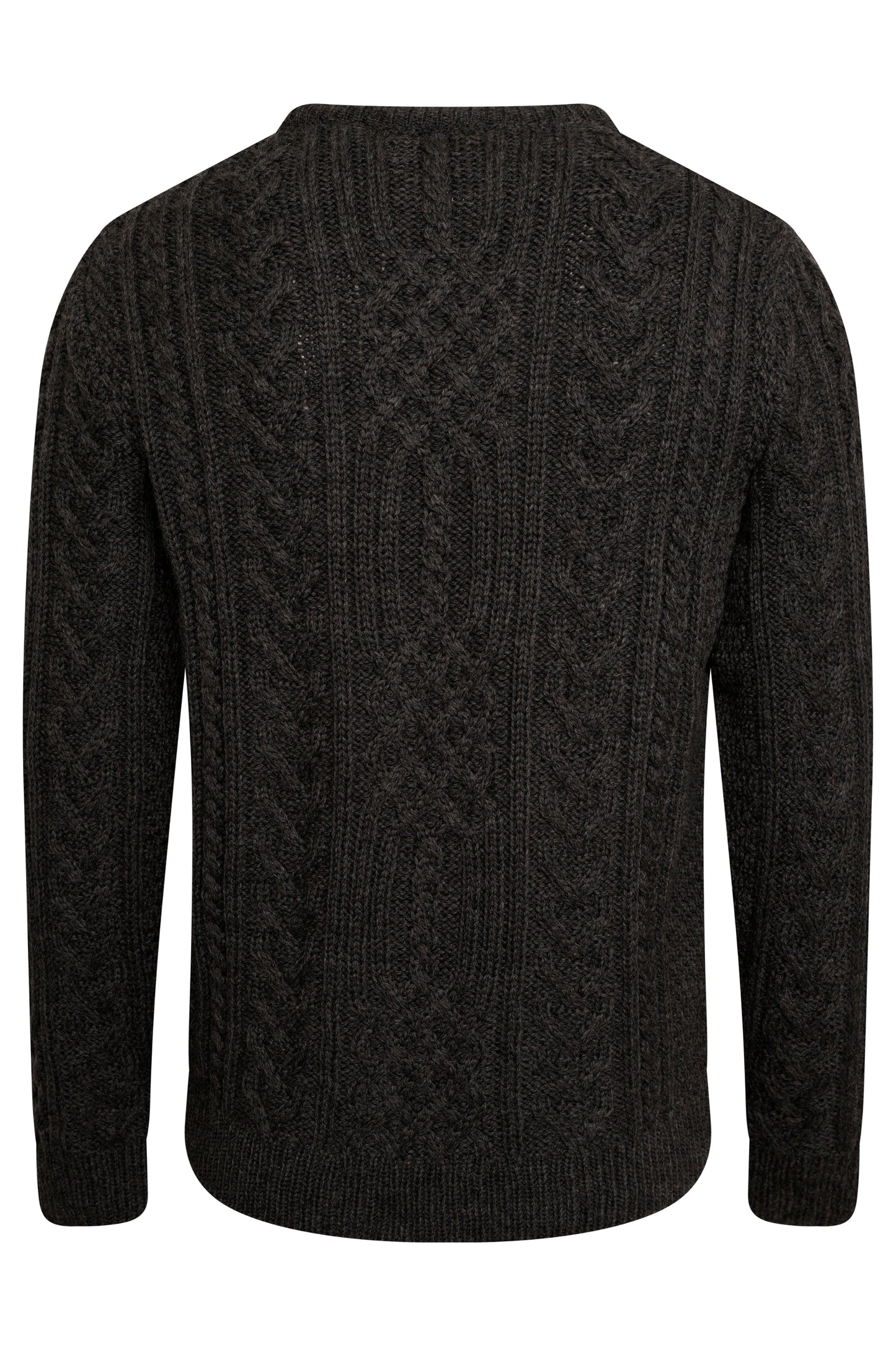 Grey Aran Jumper