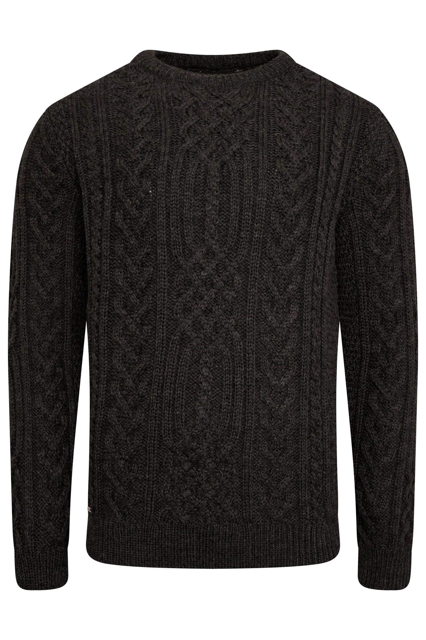 Grey Aran Jumper