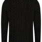 Black Aran Jumper